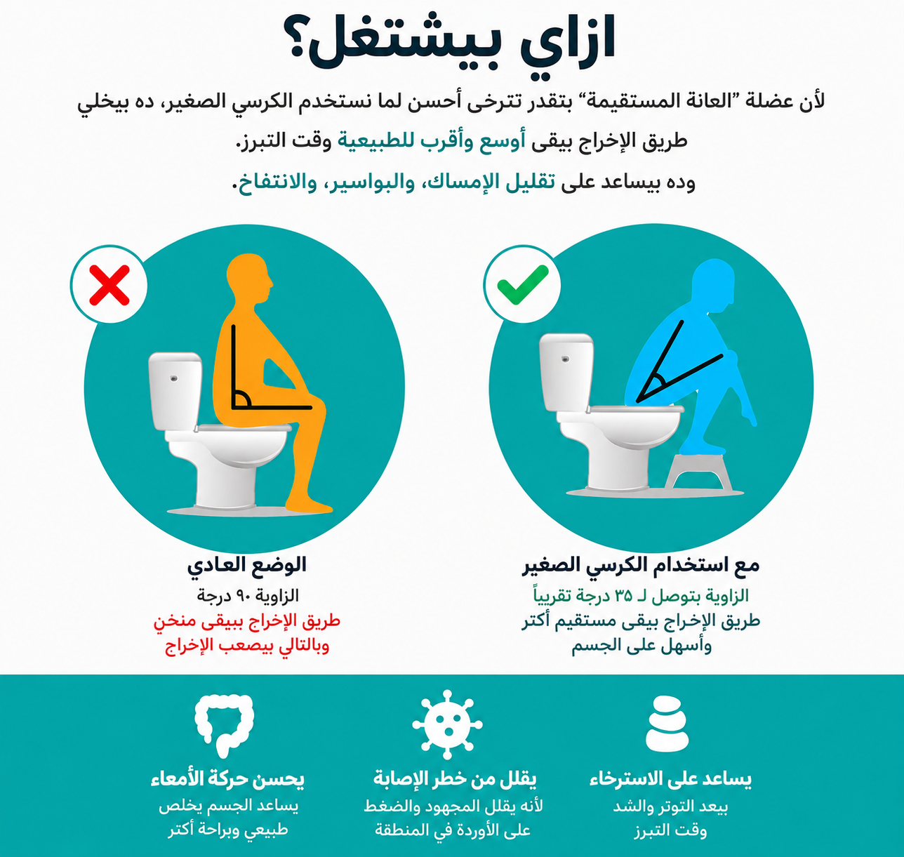 Premium Wooden Toilet Stool