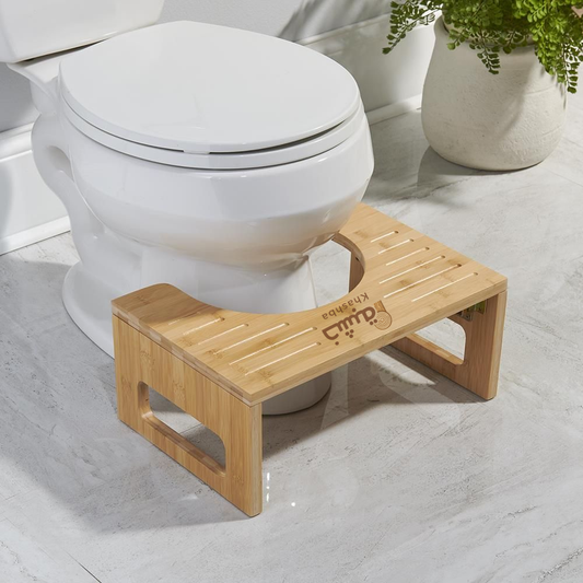 Premium Wooden Toilet Stool