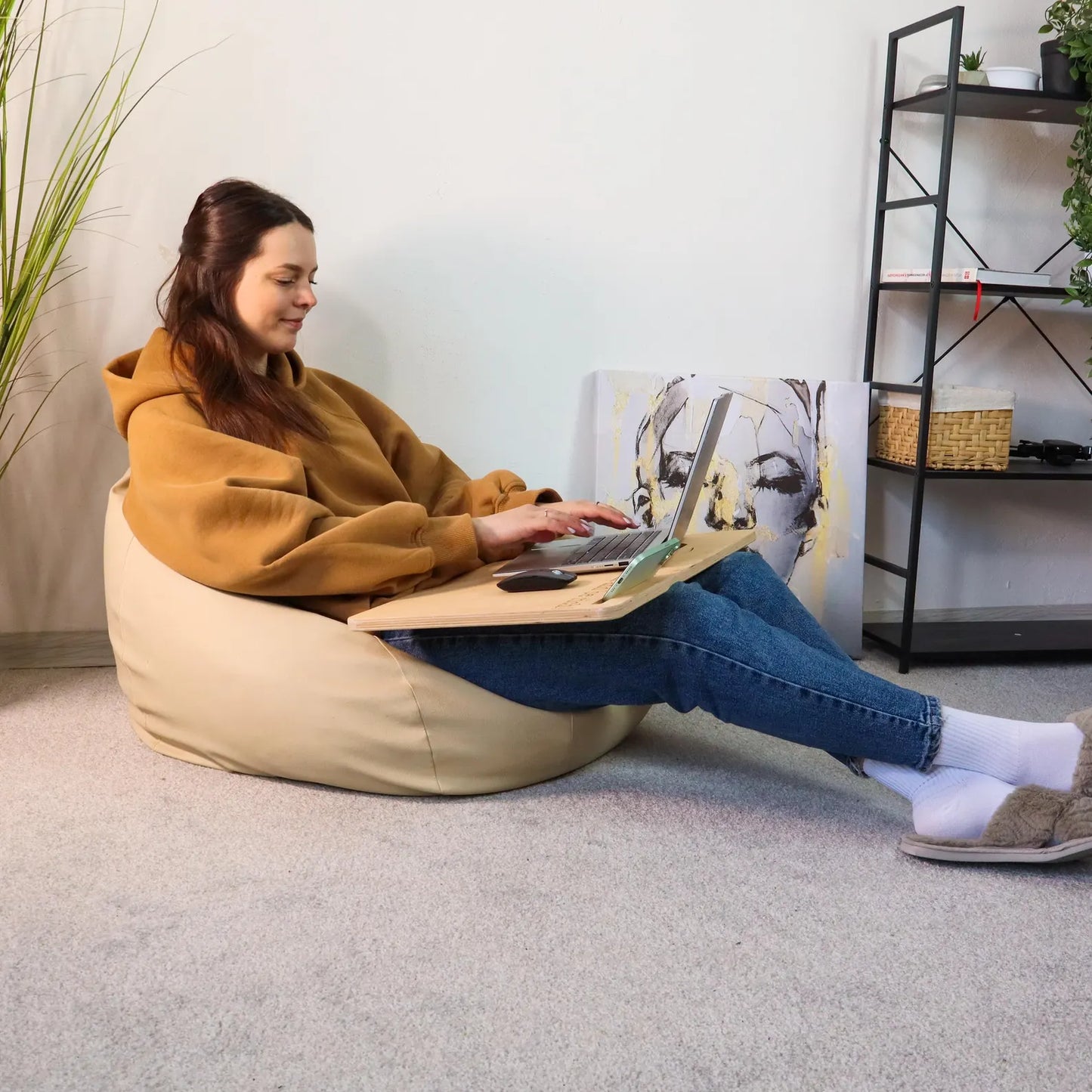 Protable Wooden Lap Desk